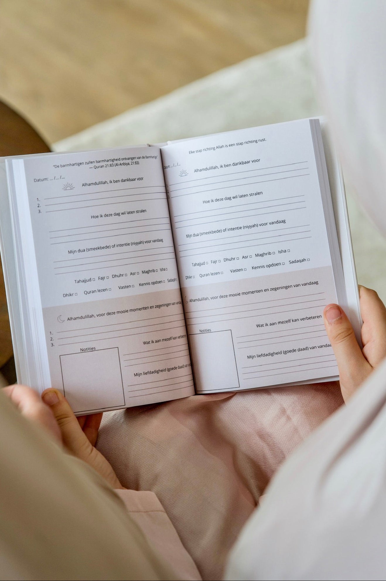 Alhamdulillah, ik ben dankbaar journal